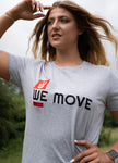 Womens We Move T-shirt Dress